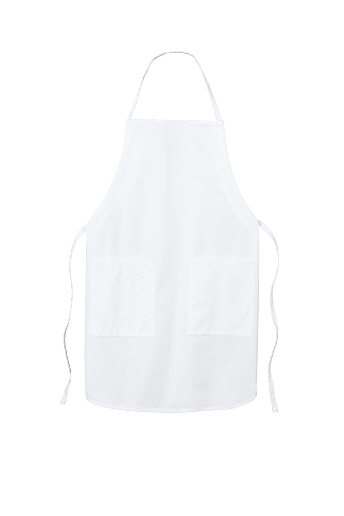 Port Authority Full-Length Apron - White