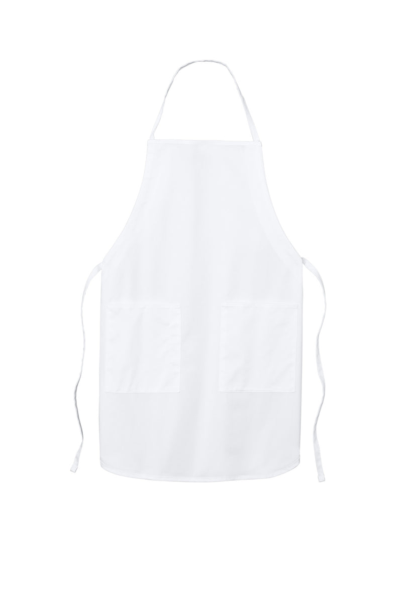 Port Authority Full-Length Apron - White