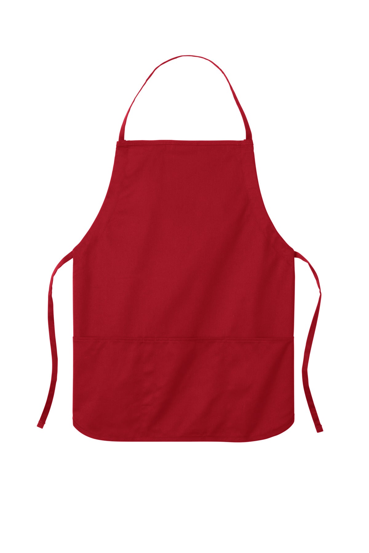 Port Authority Medium-Length Apron - Red