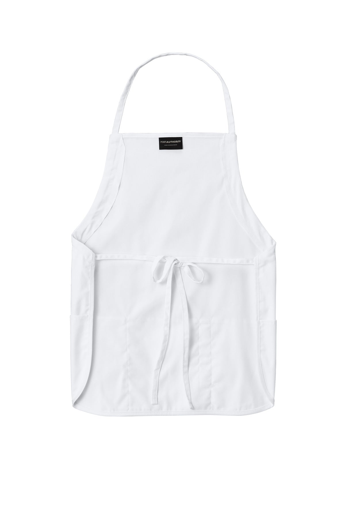 Port Authority Medium-Length Apron - White