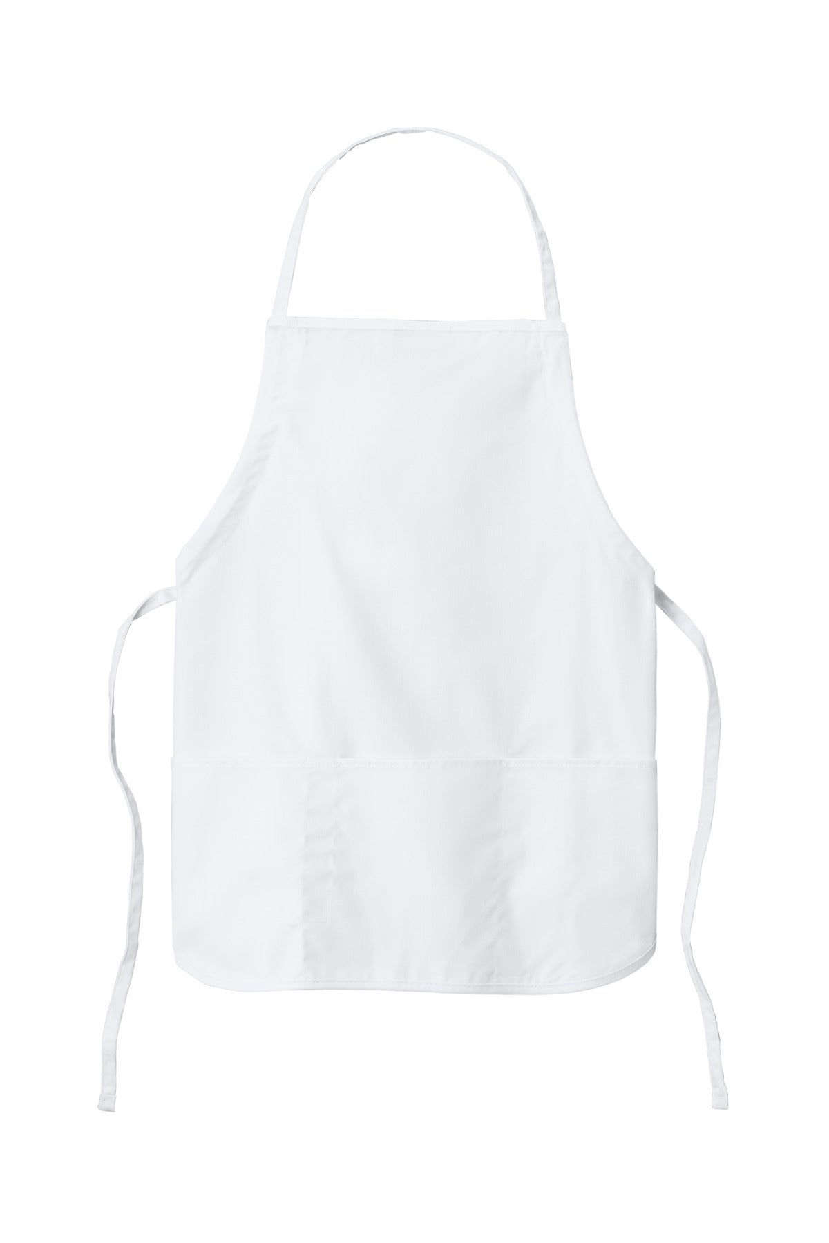 Port Authority Medium-Length Apron - White