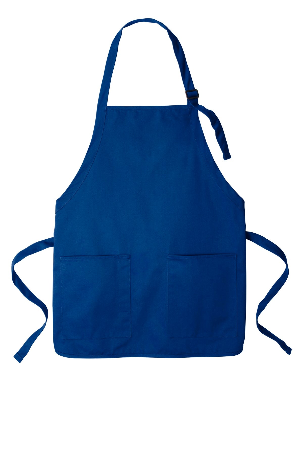 Port Authority  Medium-Length Two-Pocket Bib Apron - Royal
