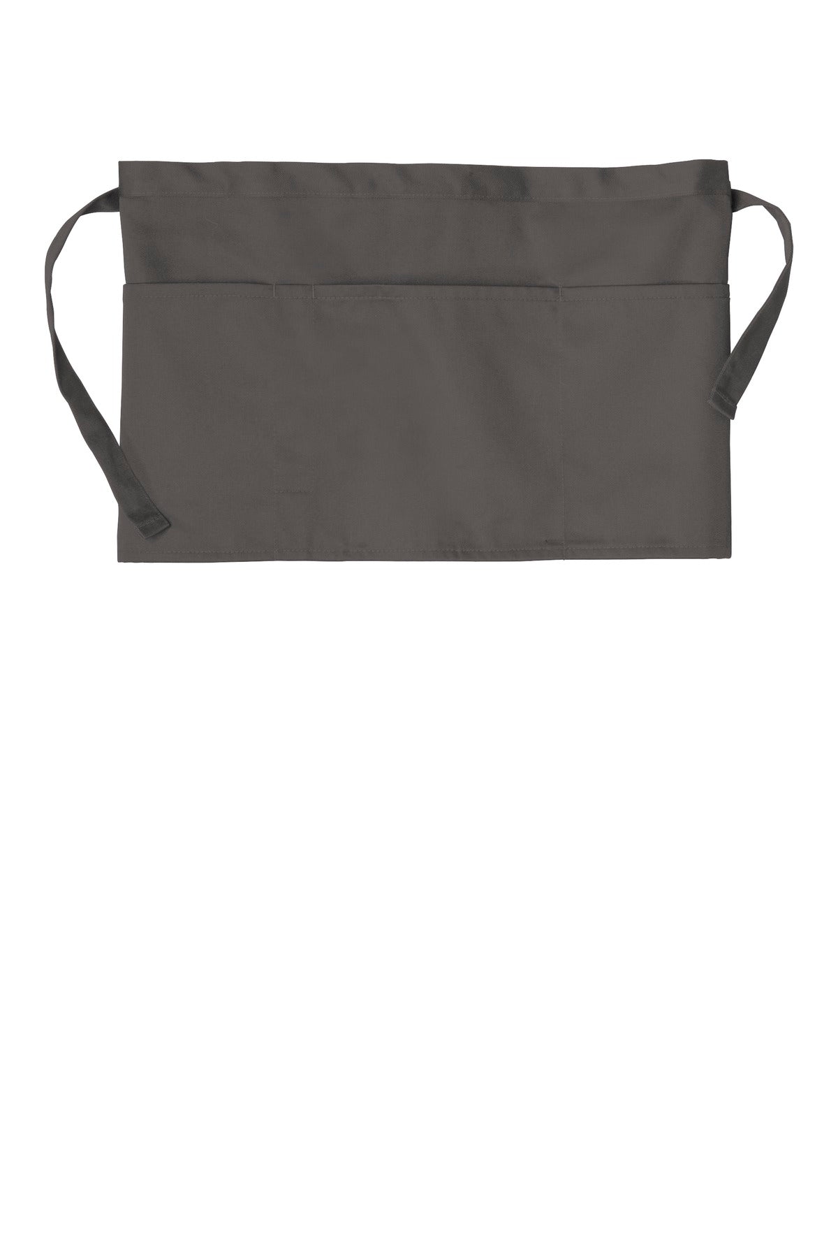 Port Authority  Three-Pocket Waist Apron - Charcoal
