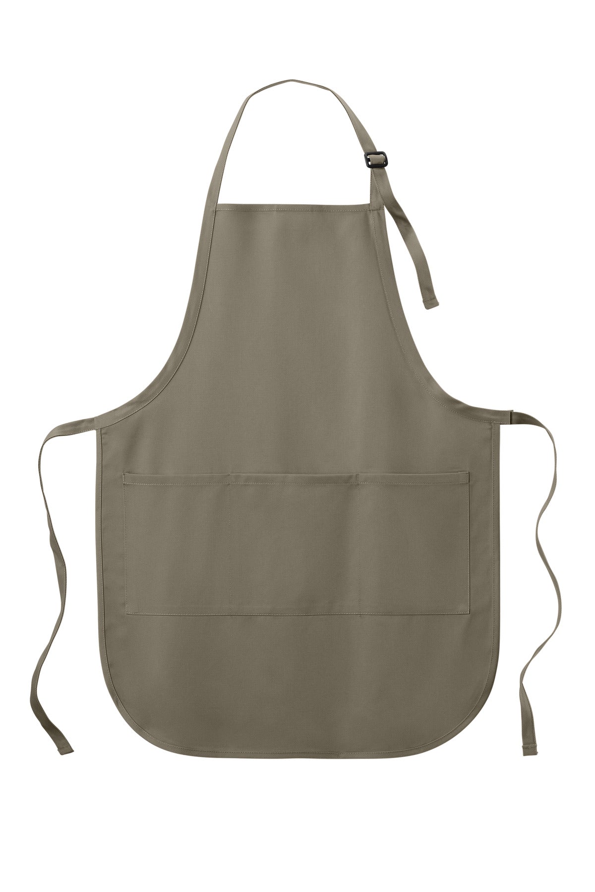 Port Authority Easy Care Full-Length Apron with Stain Release - Khaki