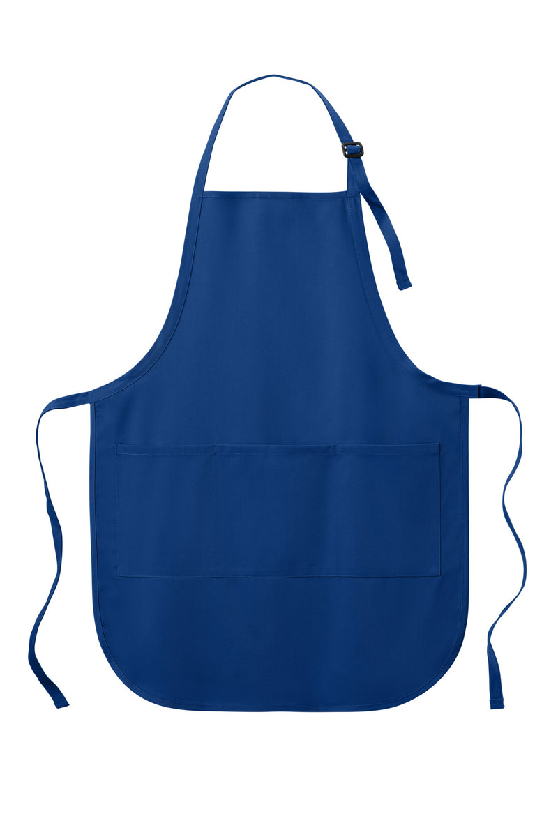 Port Authority Easy Care Full-Length Apron with Stain Release - Royal