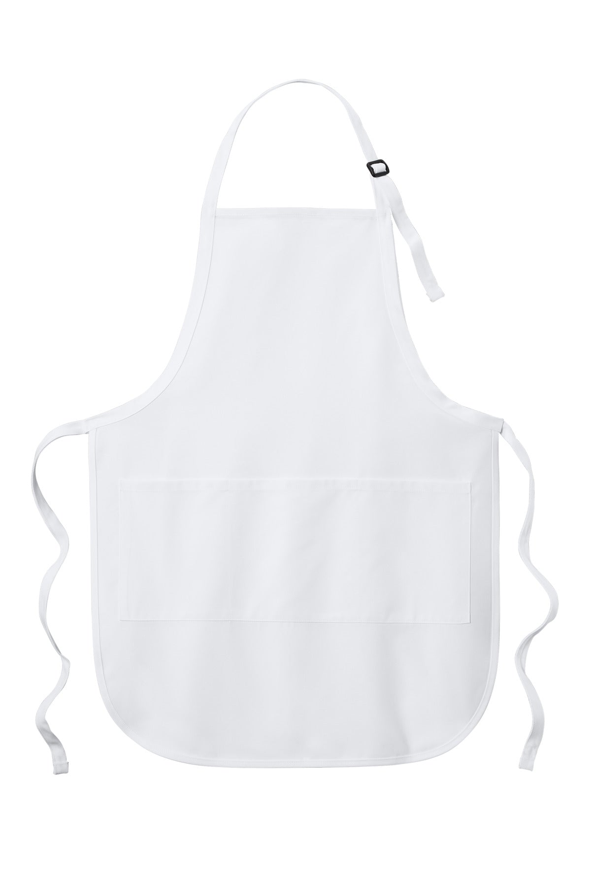 Port Authority Easy Care Full-Length Apron with Stain Release - White
