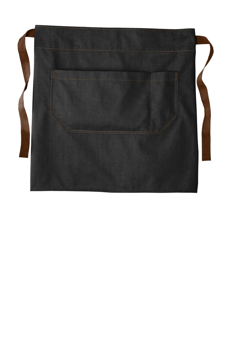 Port Authority  Market Half Bistro Apron - Dark Midnight