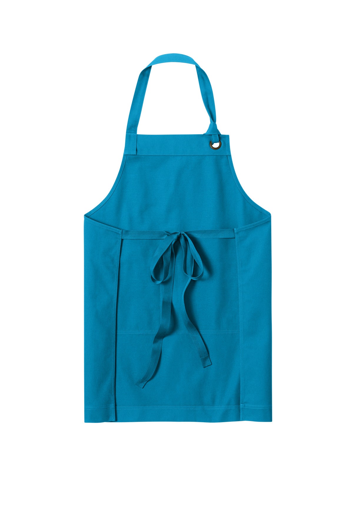 Port Authority Signature Heavy Twill Bib Apron - Parcel Blue