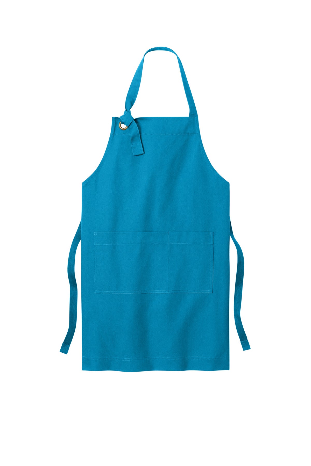 Port Authority Signature Heavy Twill Bib Apron - Parcel Blue