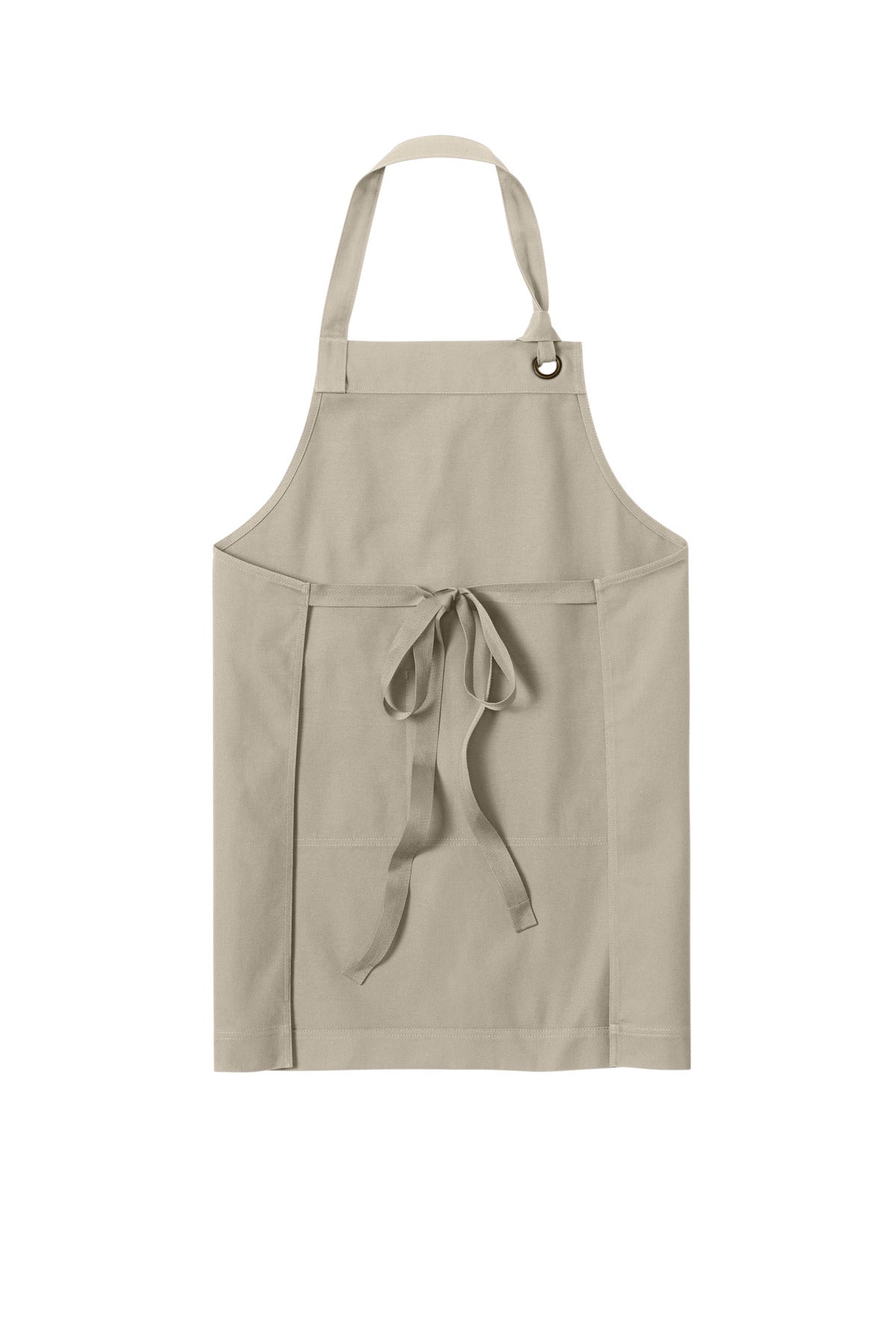 Port Authority Signature Heavy Twill Bib Apron - Sahara
