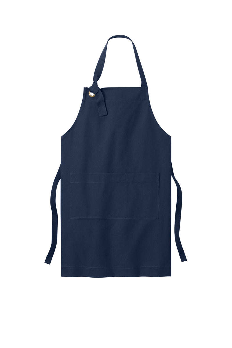 Port Authority Signature Heavy Twill Bib Apron - True Navy