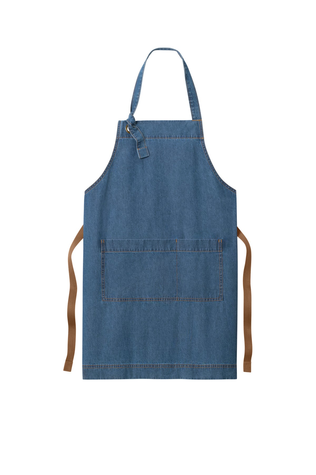 Port Authority Signature Denim Apron - Medium Denim