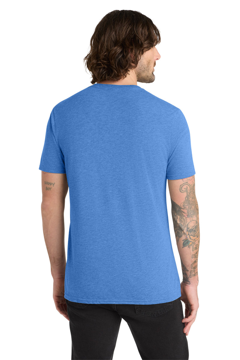 Allmade   Unisex Tri-Blend Tee - Azure Blue
