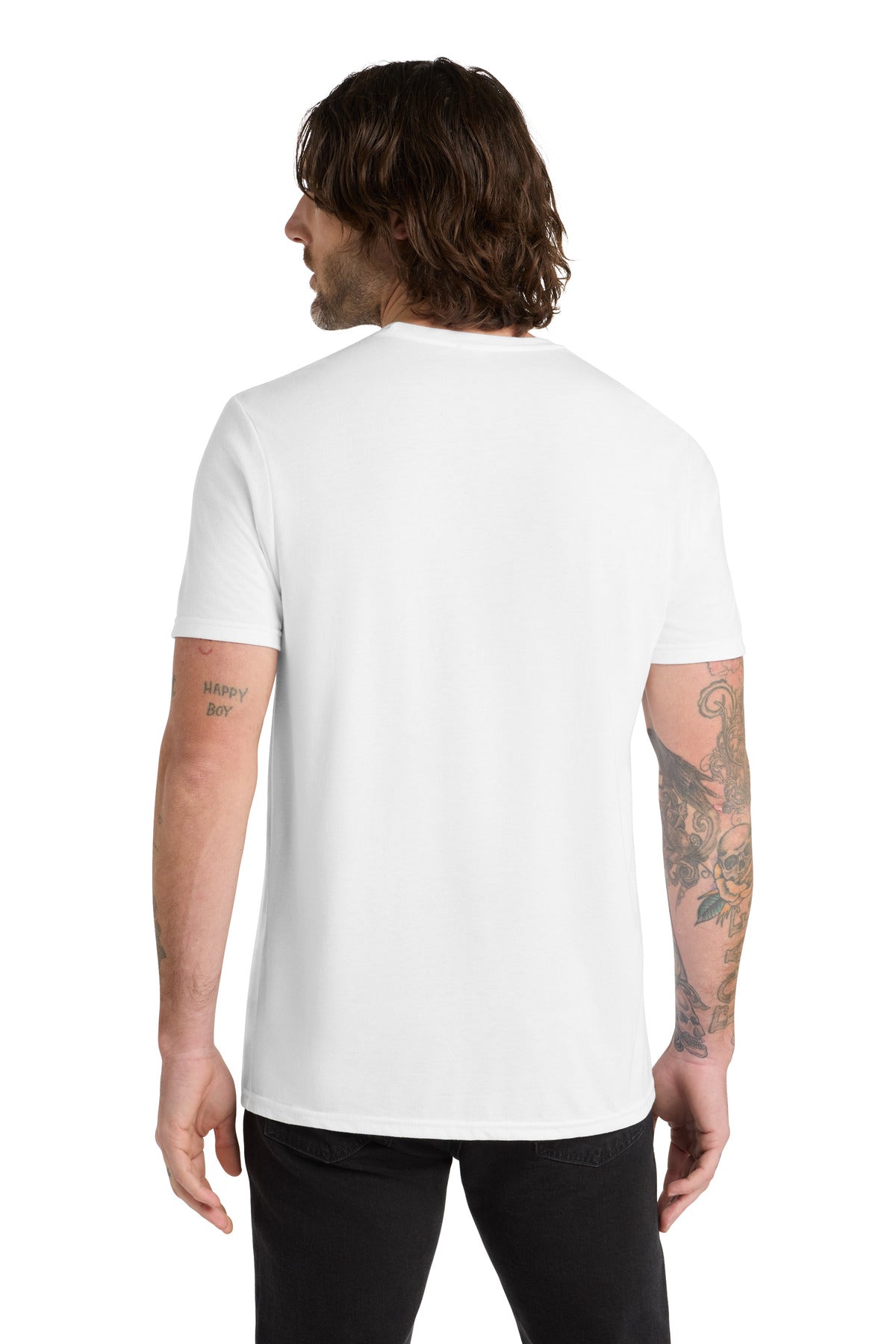 Allmade   Unisex Tri-Blend Tee - Bright White