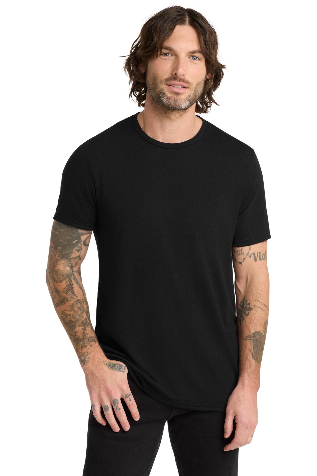Allmade   Unisex Tri-Blend Tee - Deep Black