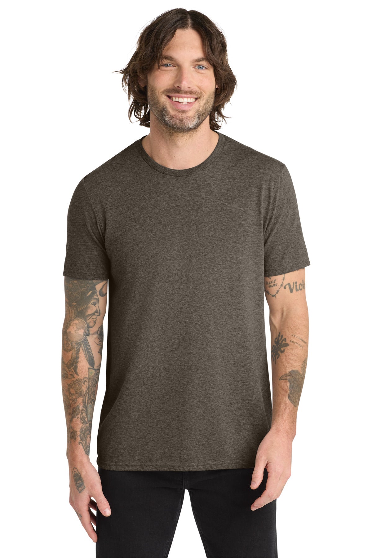 Allmade   Unisex Tri-Blend Tee - Earthy Brown