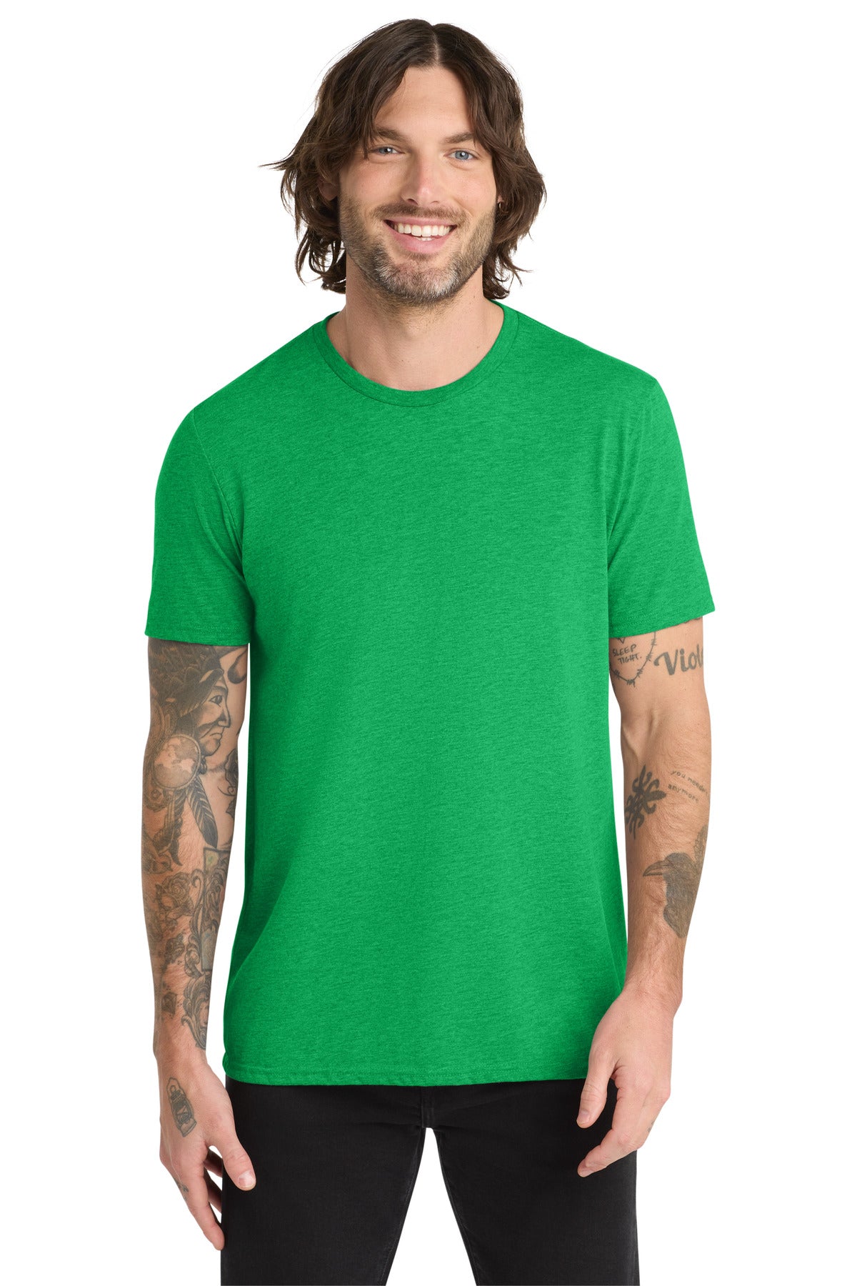 Allmade   Unisex Tri-Blend Tee - Enviro Green