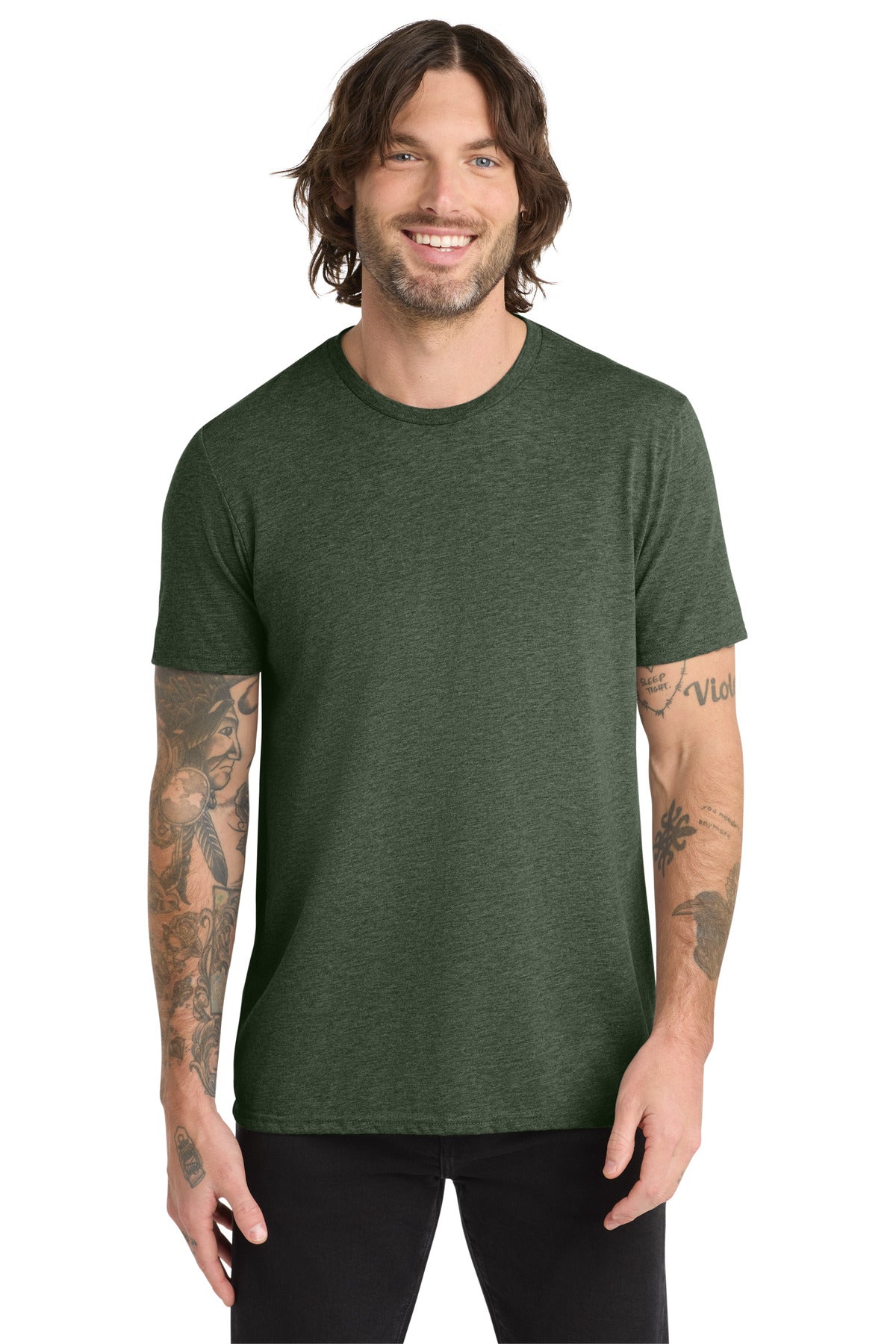 Allmade   Unisex Tri-Blend Tee - Herb Green