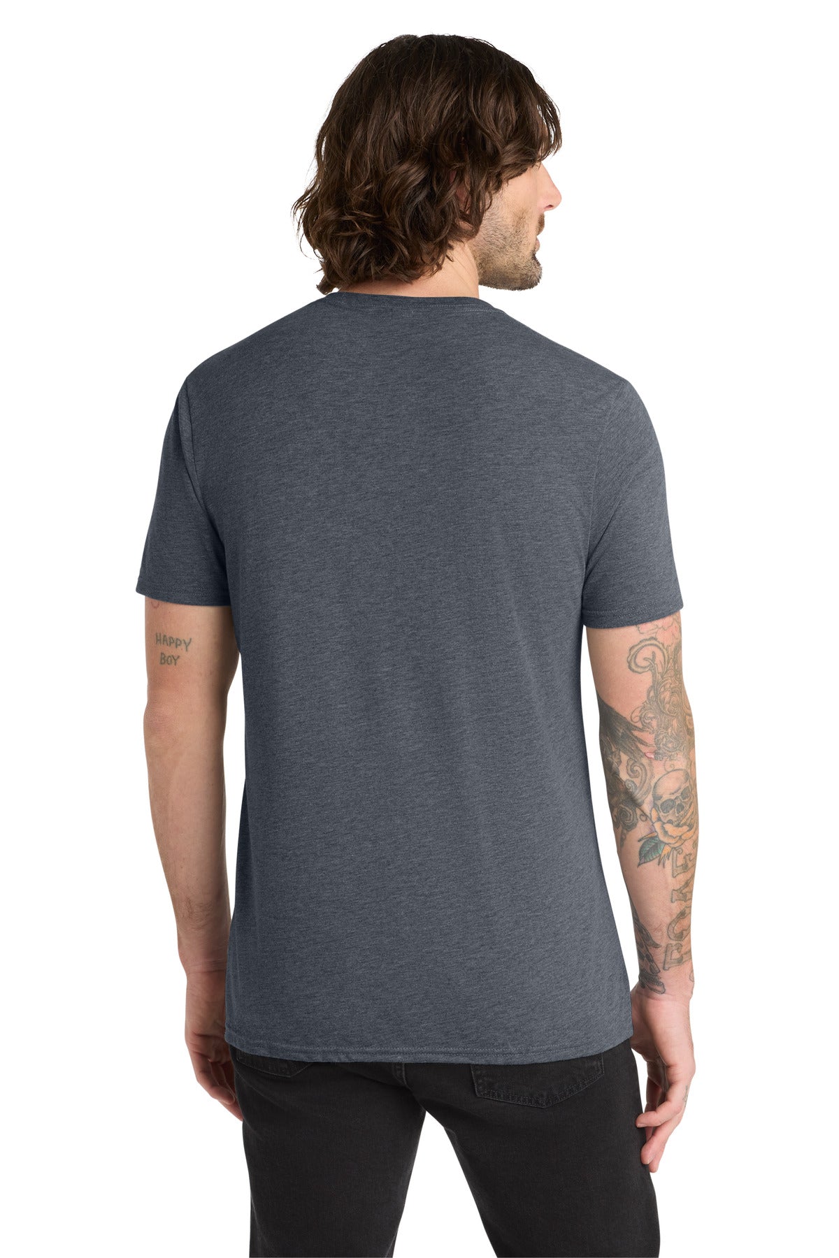 Allmade   Unisex Tri-Blend Tee - Rebel Blue