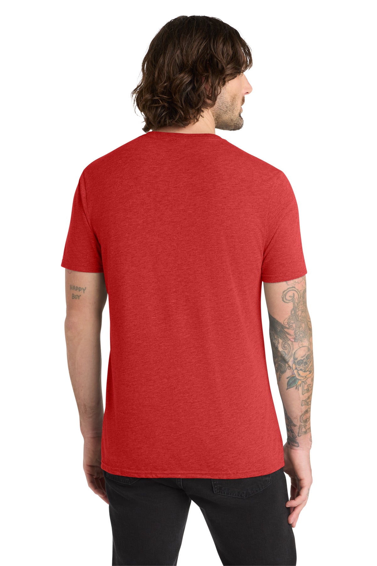 Allmade   Unisex Tri-Blend Tee - Rise Up Red