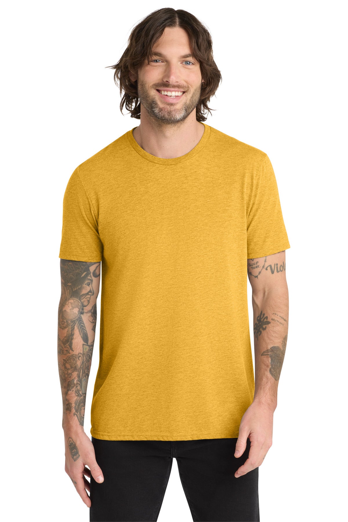 Allmade   Unisex Tri-Blend Tee - Suncatcher Gold