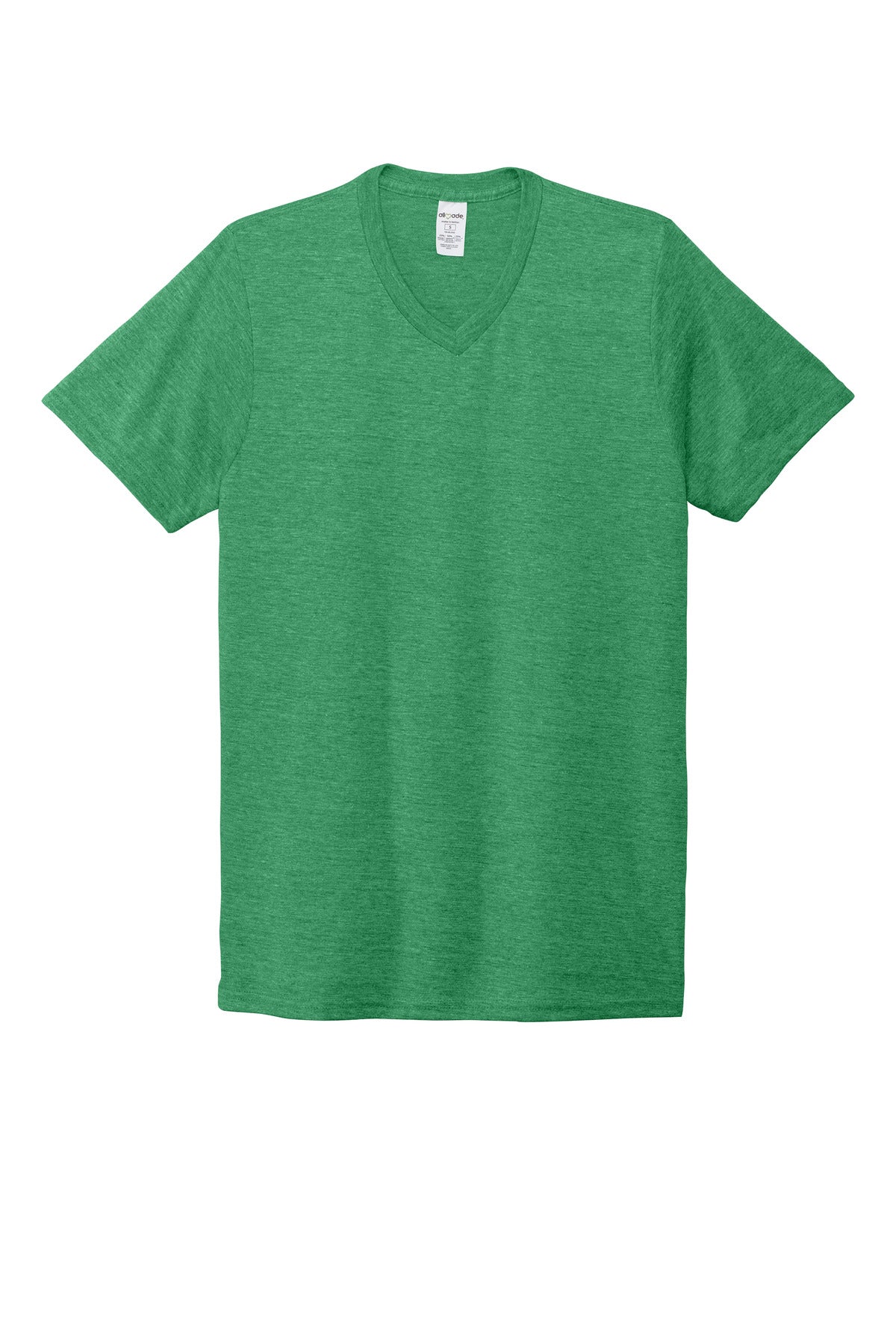 Allmade  Unisex Tri-Blend V-Neck Tee - Enviro Green