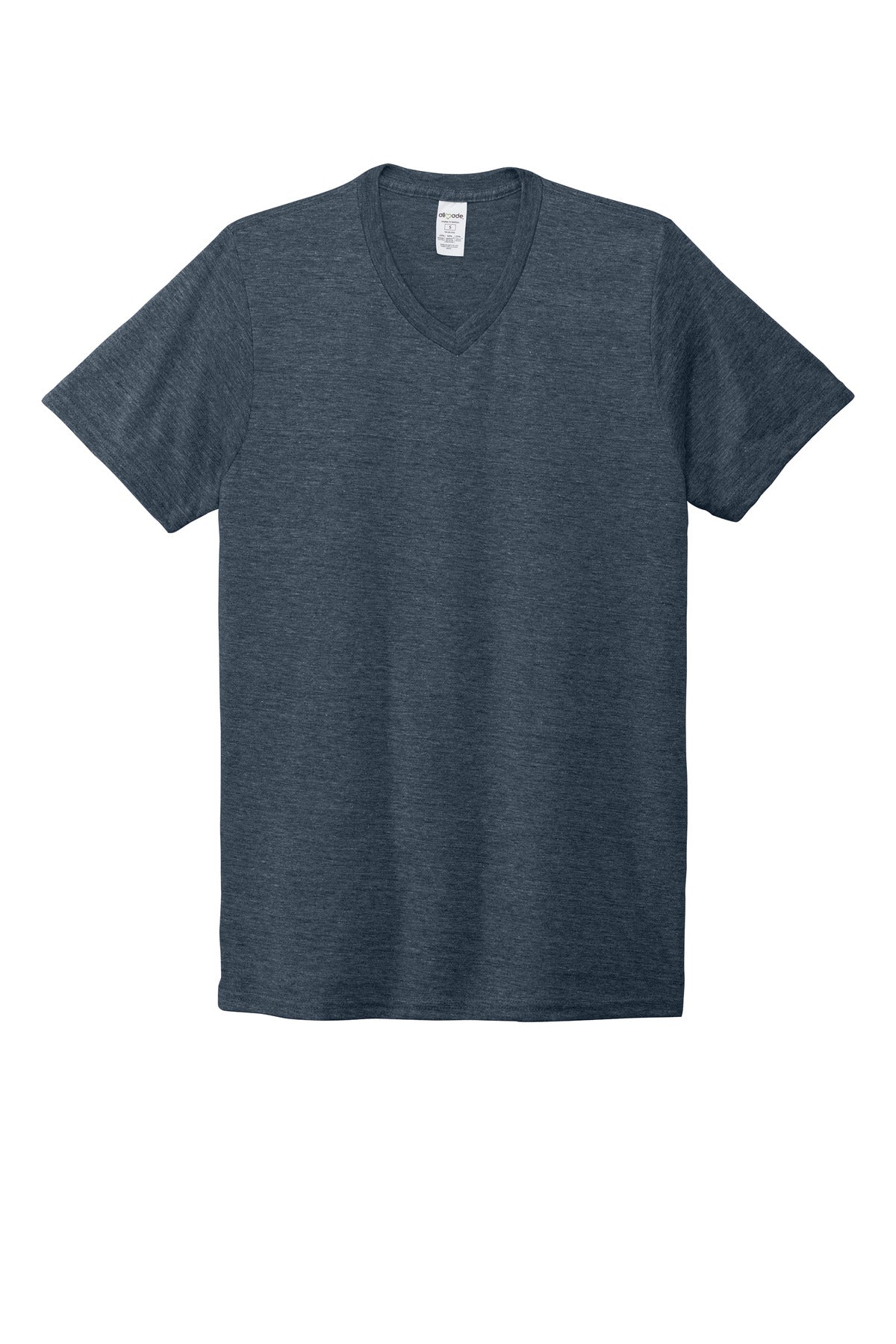 Allmade  Unisex Tri-Blend V-Neck Tee - Rebel Blue