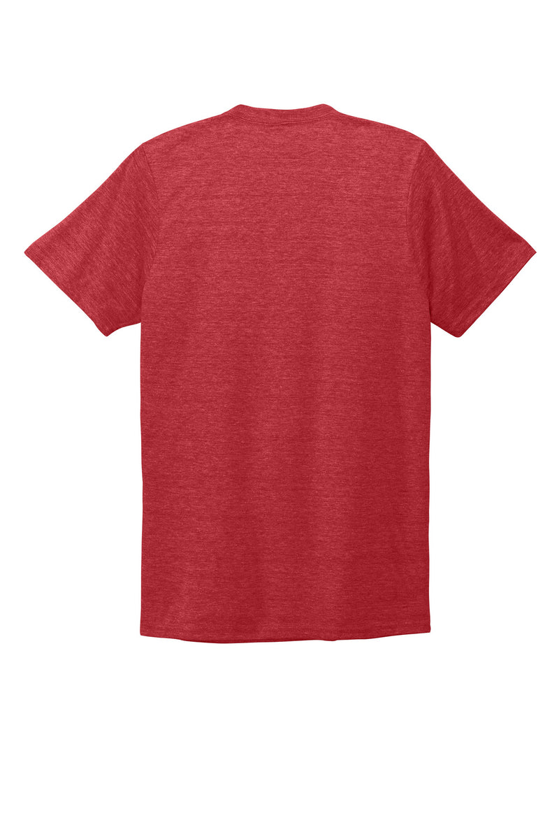 Allmade  Unisex Tri-Blend V-Neck Tee - Rise Up Red