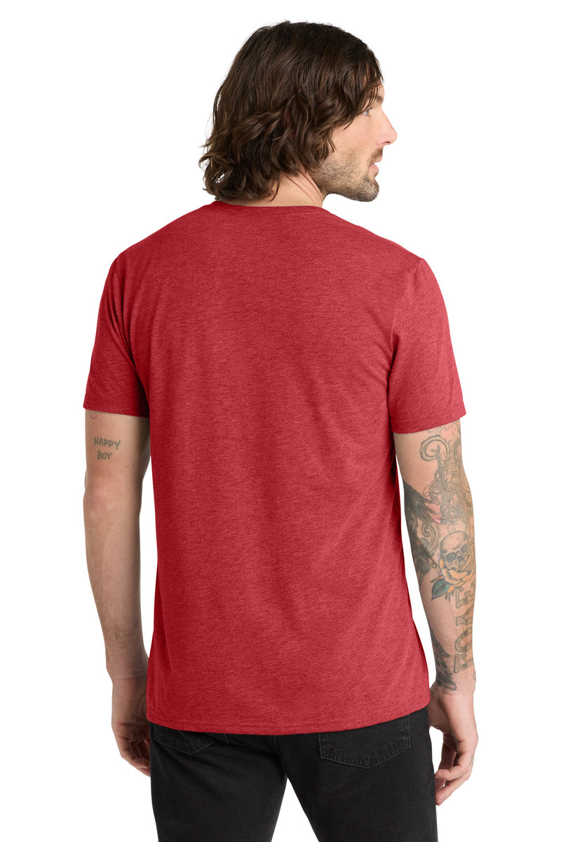 Allmade  Unisex Tri-Blend V-Neck Tee - Rise Up Red