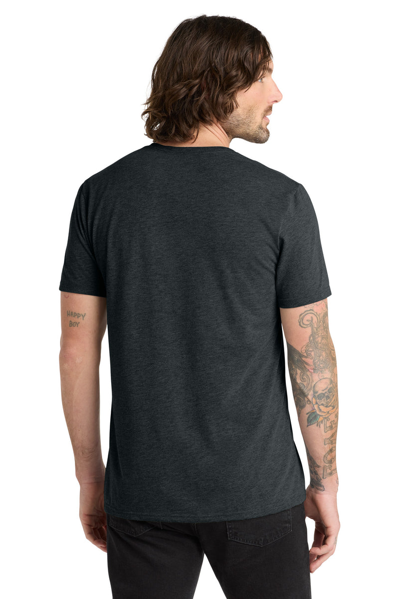 Allmade  Unisex Tri-Blend V-Neck Tee - Space Black