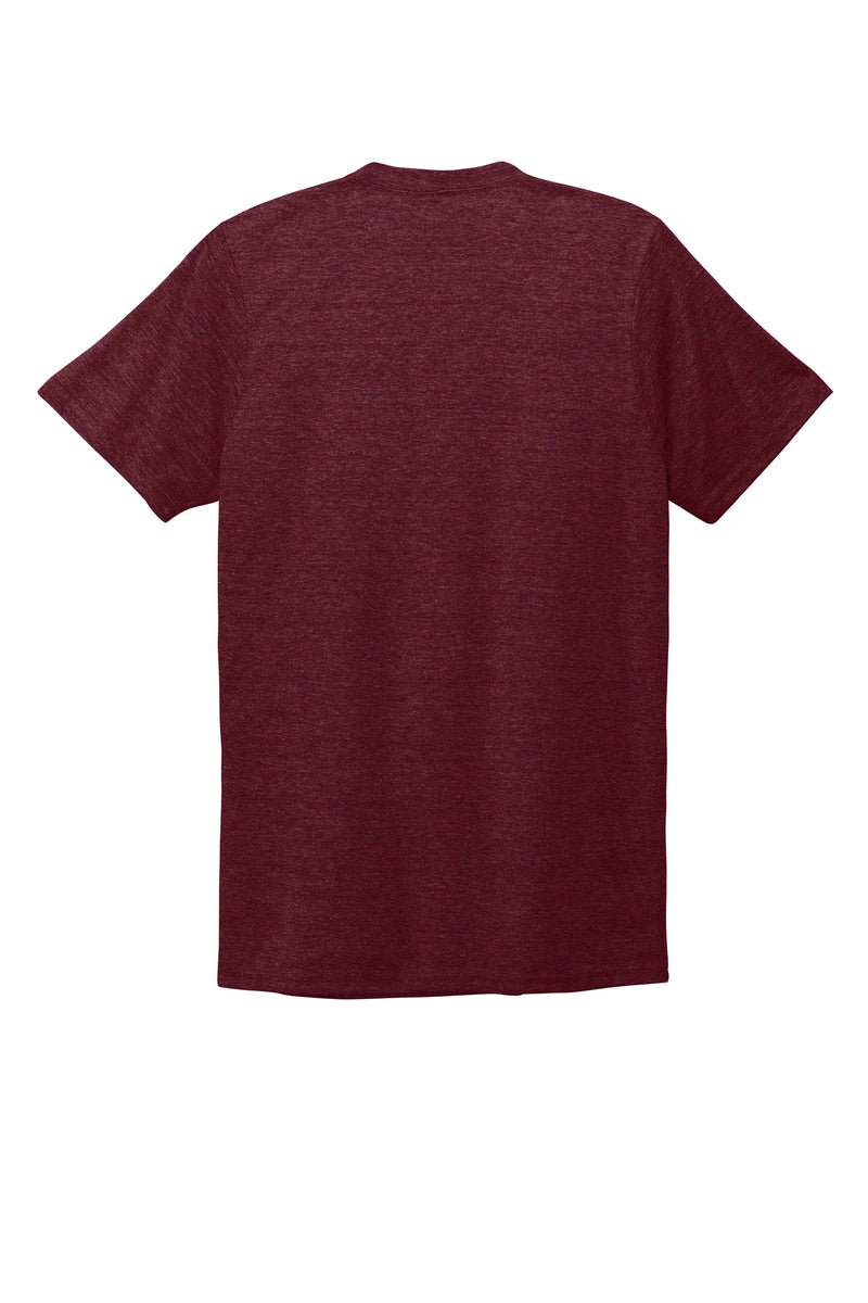 Allmade  Unisex Tri-Blend V-Neck Tee - Vino Red