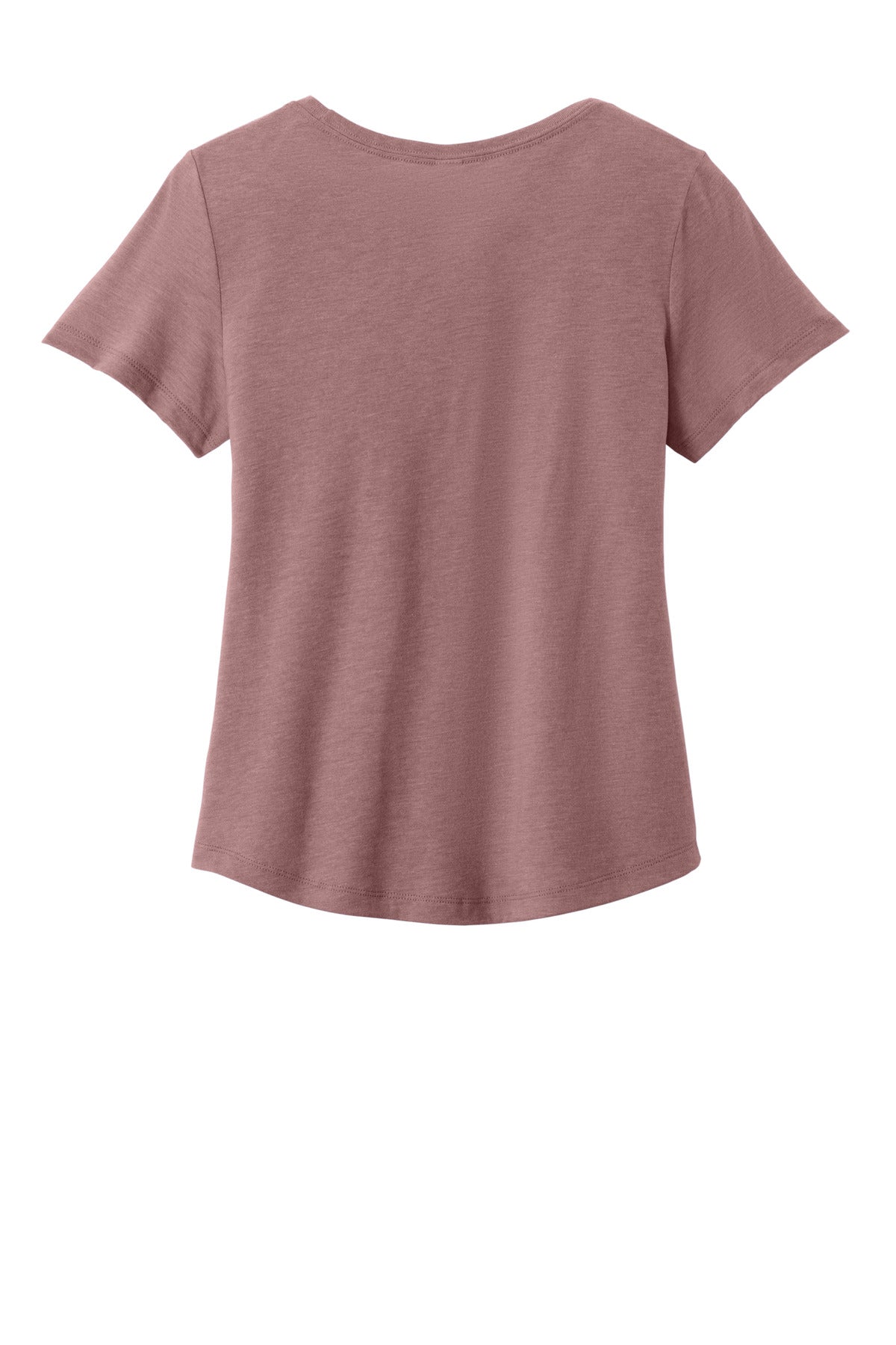 Allmade Women's Relaxed Tri-Blend Scoop Neck Tee - Vintage Rose