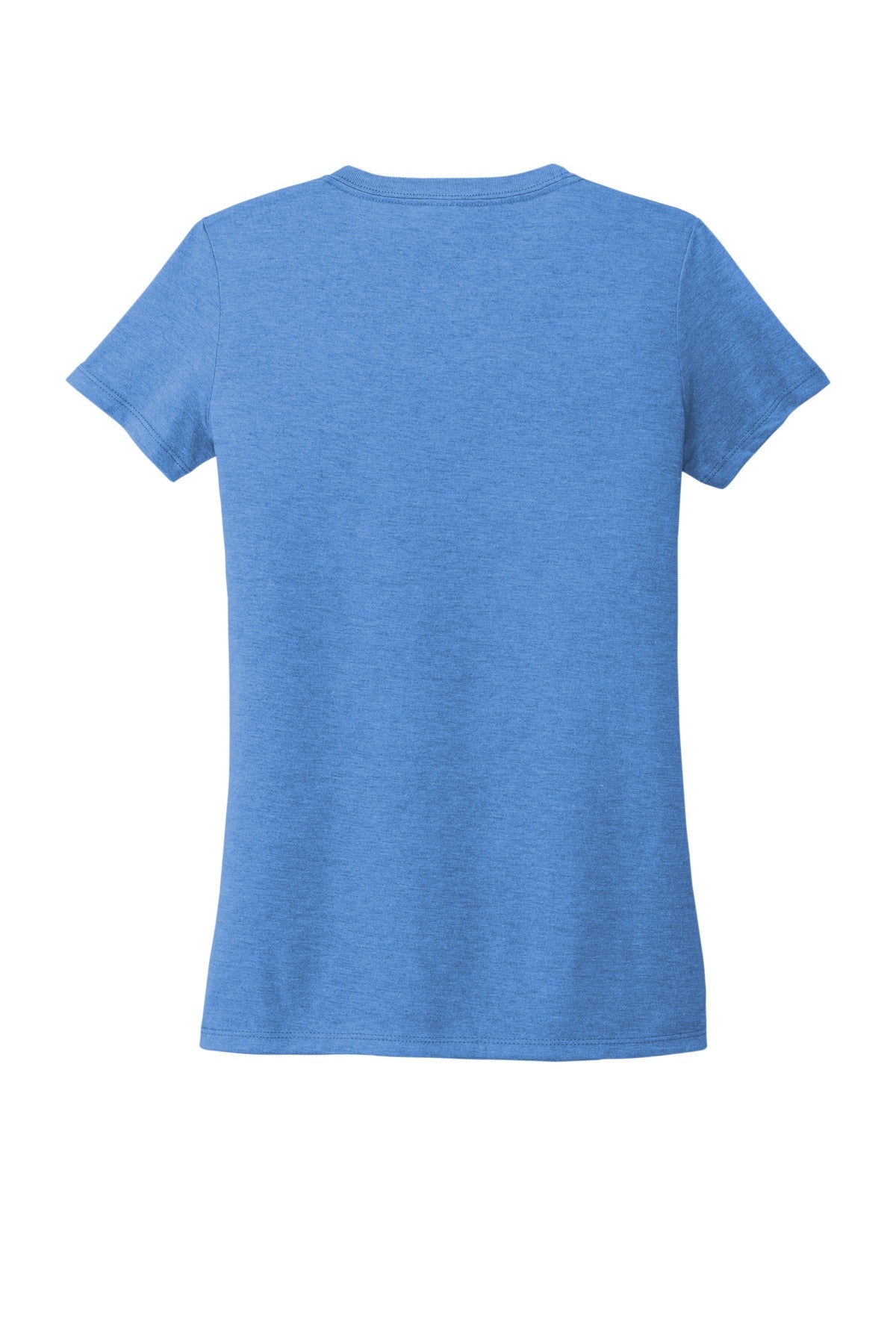 Allmade  Women's Tri-Blend V-Neck Tee - Azure Blue