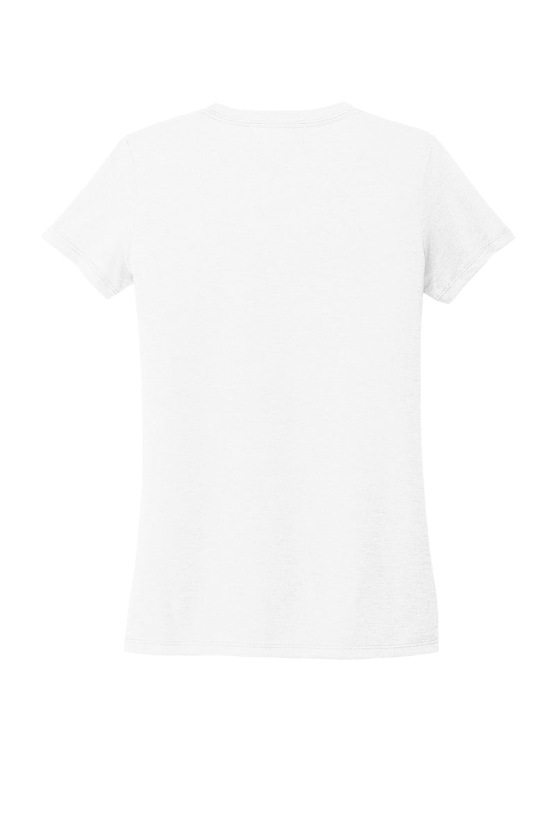 Allmade  Women's Tri-Blend V-Neck Tee - Bright White