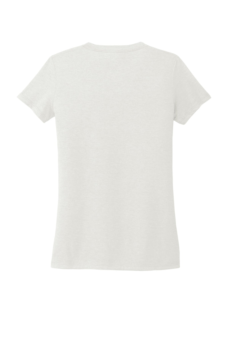 Allmade  Women's Tri-Blend V-Neck Tee - Fairly White