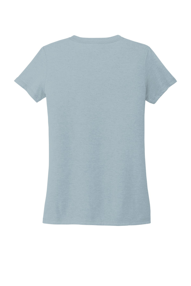 Allmade  Women's Tri-Blend V-Neck Tee - I Like You Blue