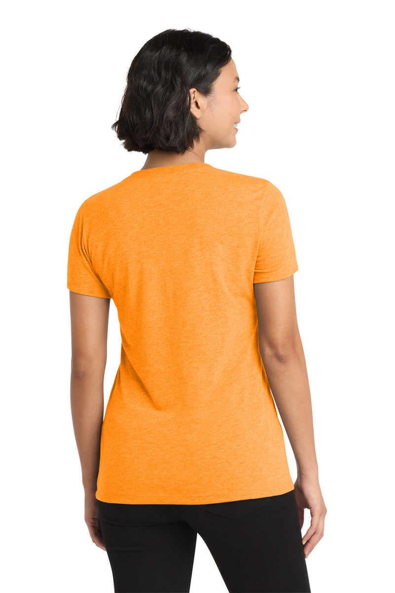 Allmade  Women's Tri-Blend V-Neck Tee - Orange You Fancy