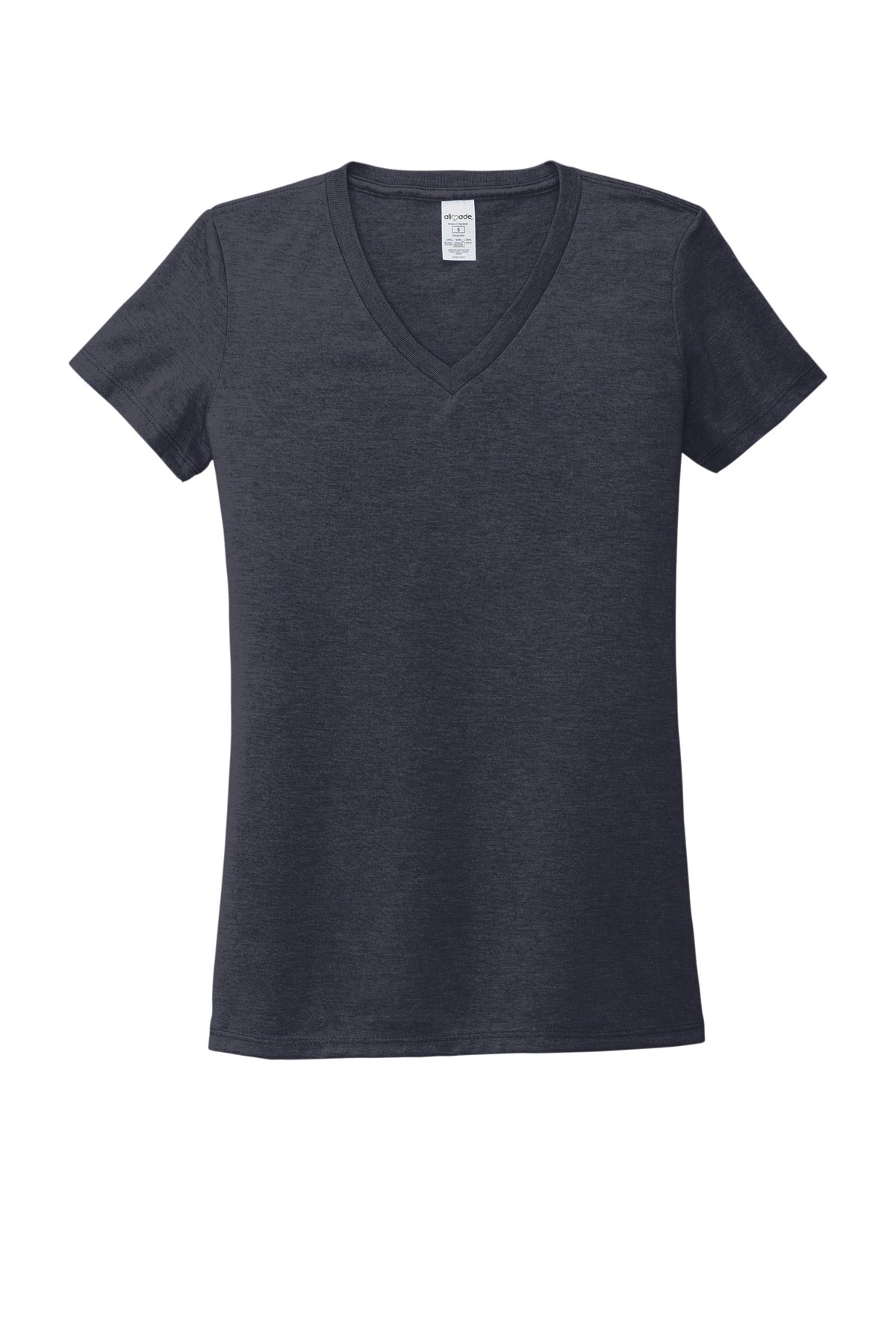 Allmade  Women's Tri-Blend V-Neck Tee - Rebel Blue