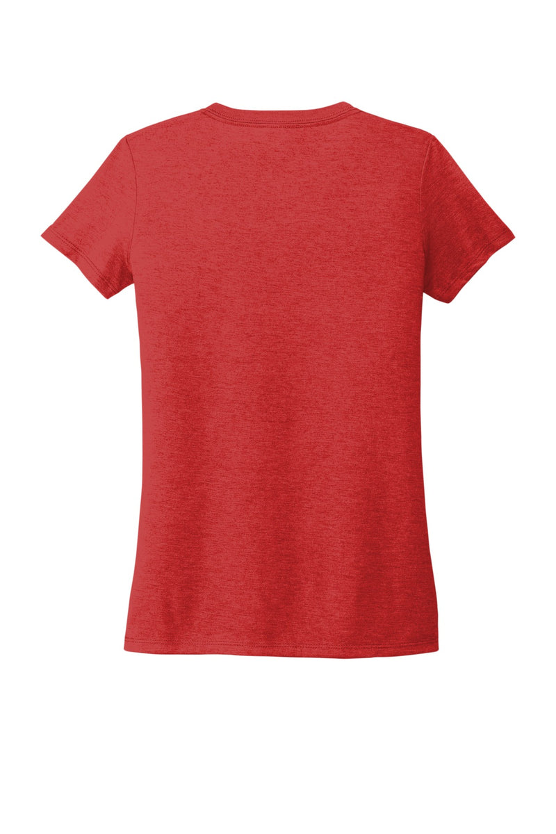 Allmade  Women's Tri-Blend V-Neck Tee - Rise Up Red