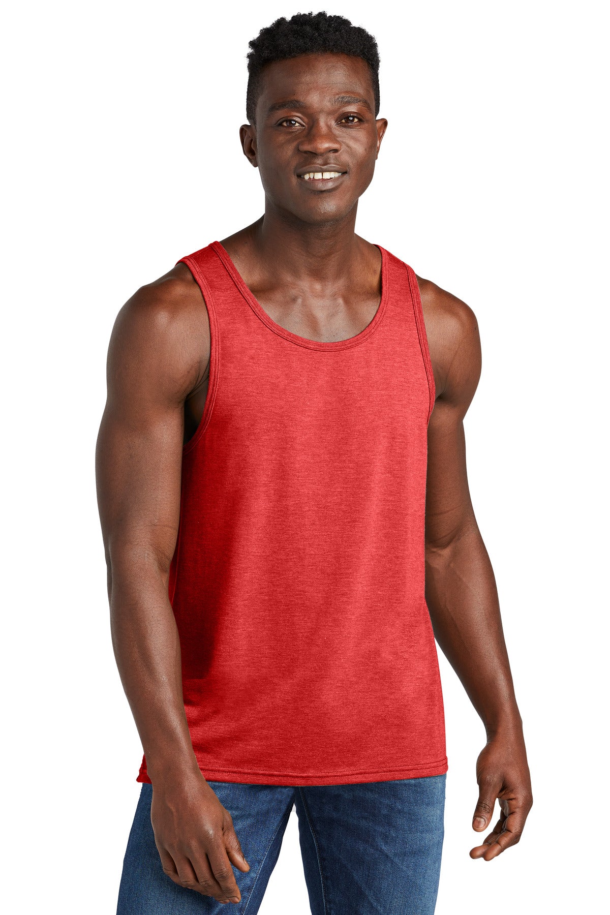 Allmade Unisex Tri-Blend Tank - Rise Up Red