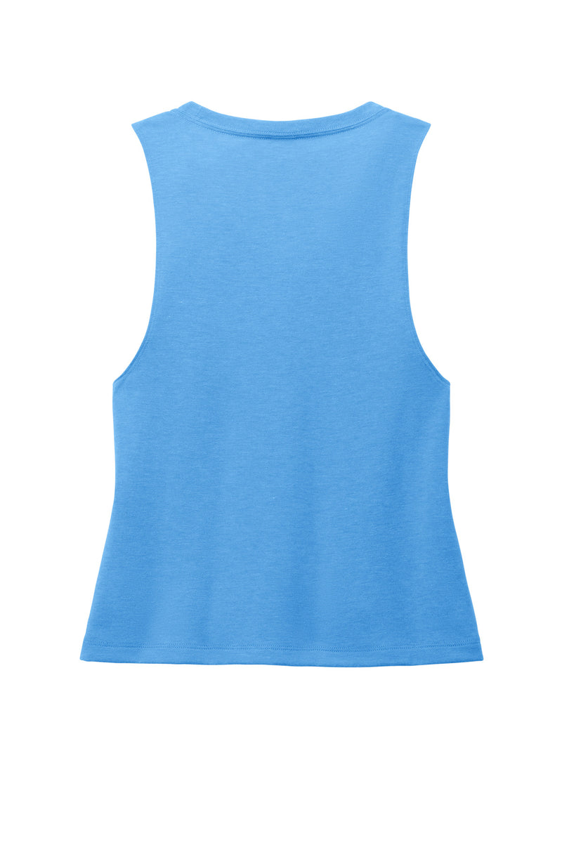 Allmade Women's Tri-Blend Muscle Tank - Azure Blue