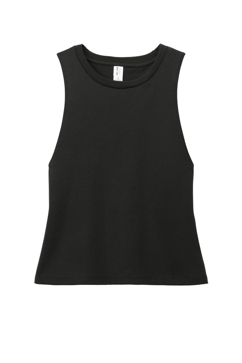 Allmade Women's Tri-Blend Muscle Tank - Deep Black