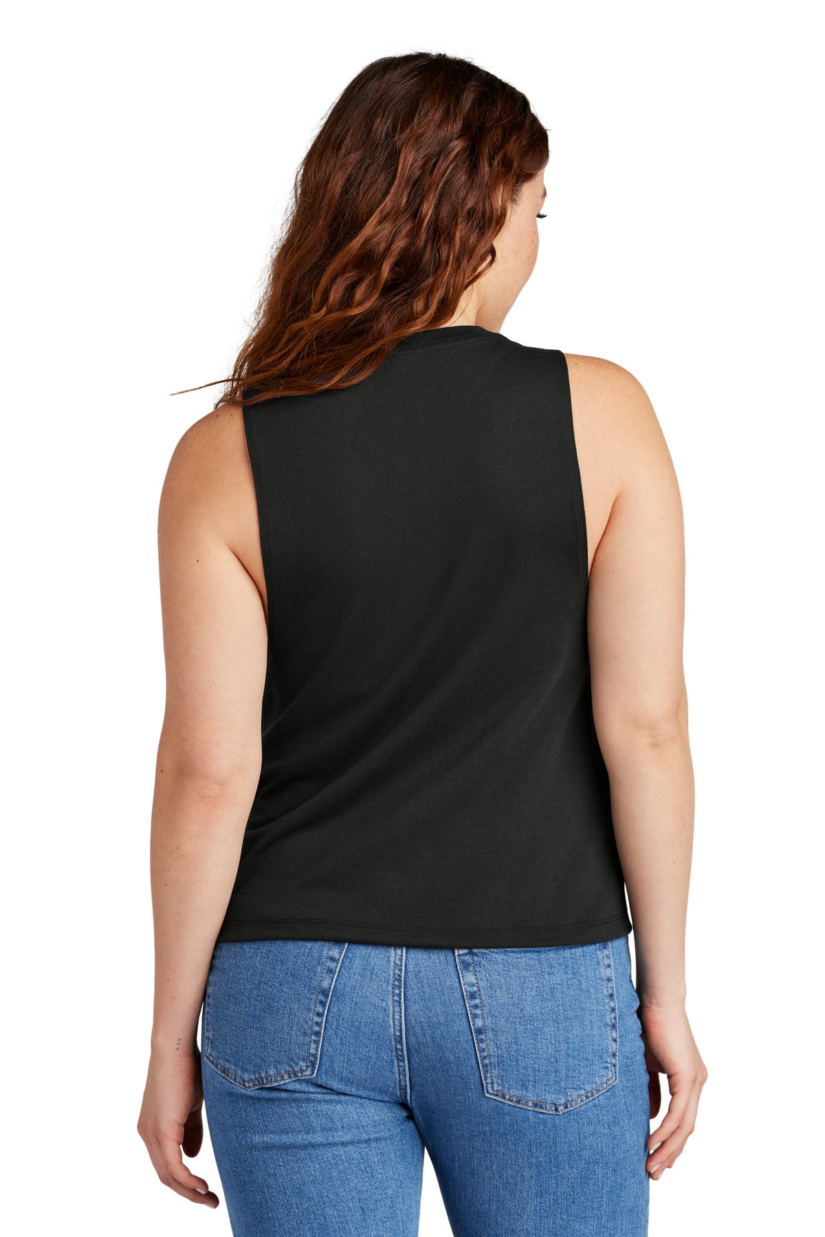 Allmade Women's Tri-Blend Muscle Tank - Deep Black