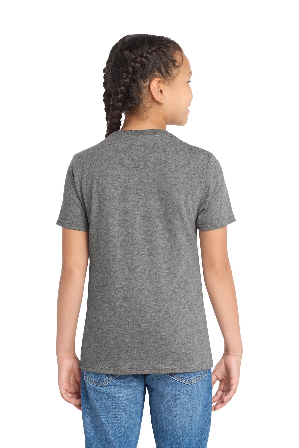 Allmade  Youth Tri-Blend Tee - Aluminum Grey