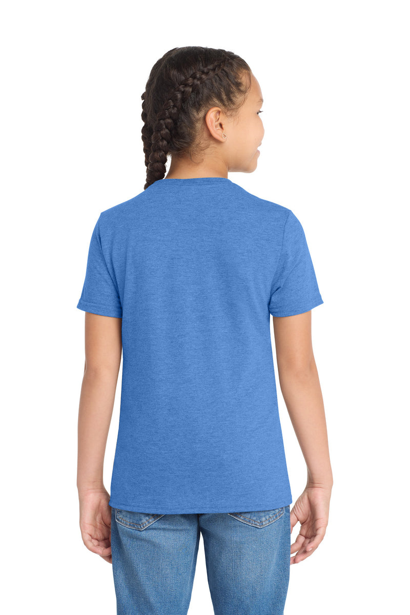 Allmade  Youth Tri-Blend Tee - Azure Blue
