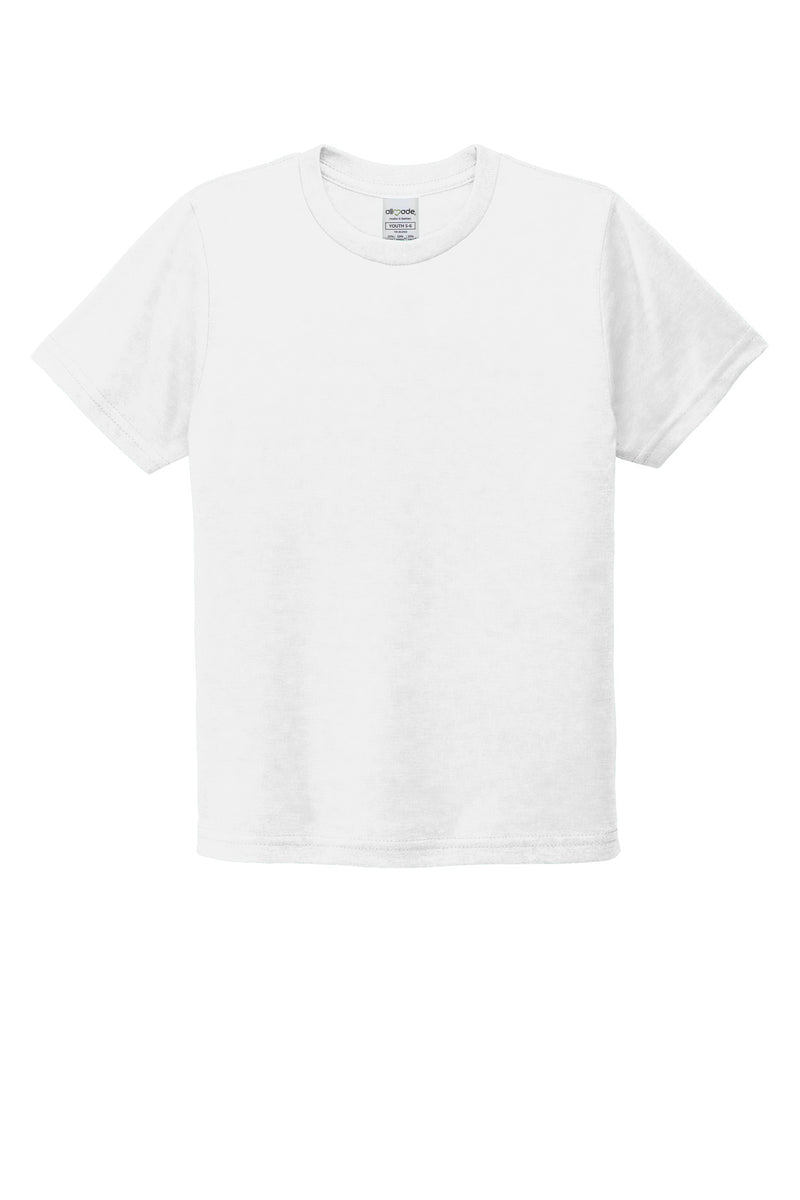 Allmade  Youth Tri-Blend Tee - Bright White