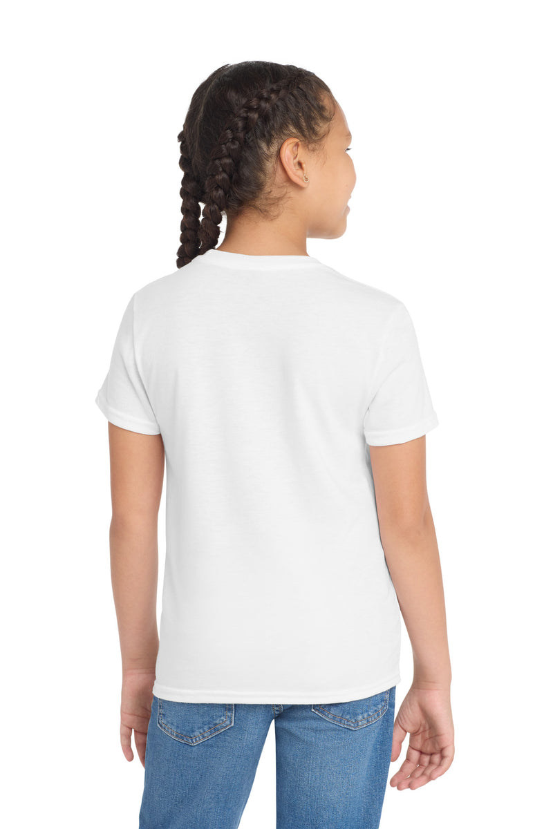 Allmade  Youth Tri-Blend Tee - Bright White