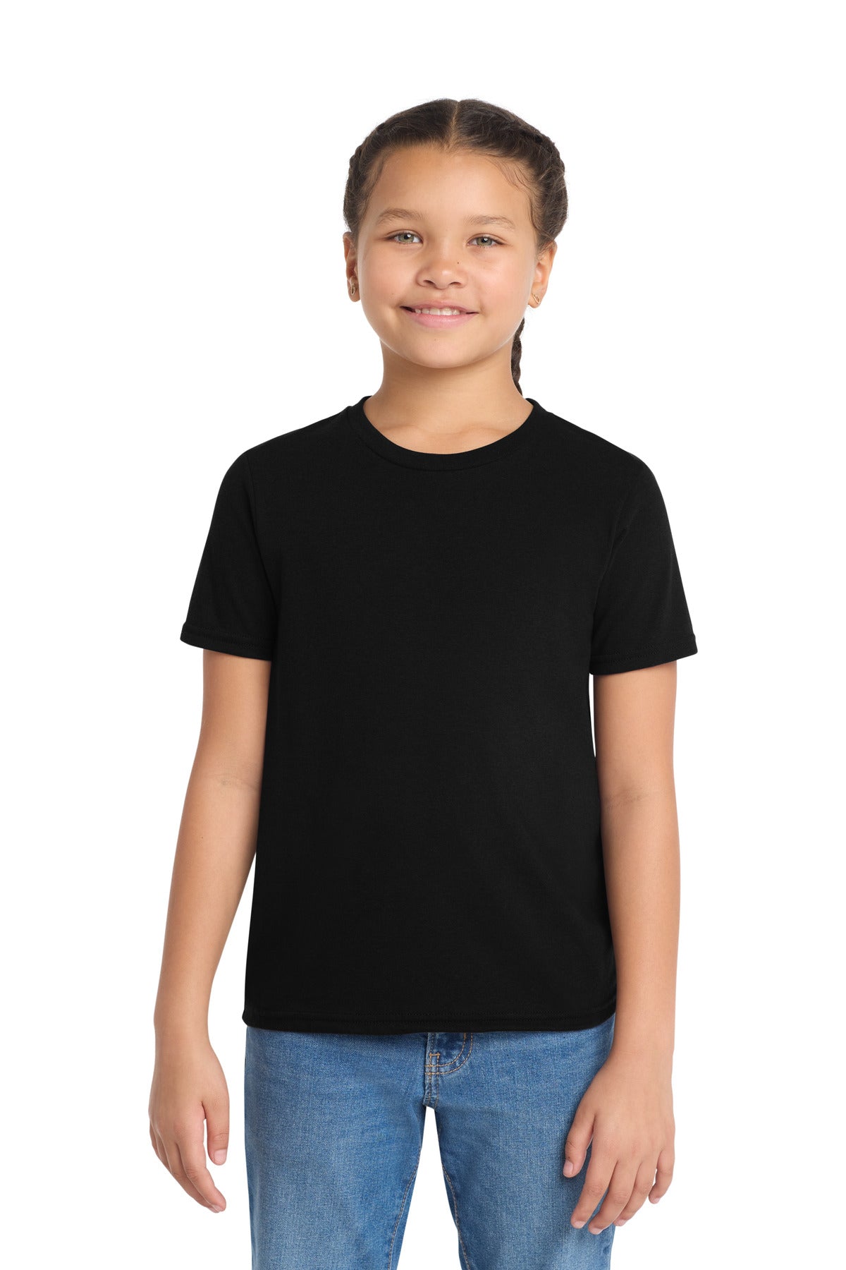 Allmade  Youth Tri-Blend Tee - Deep Black