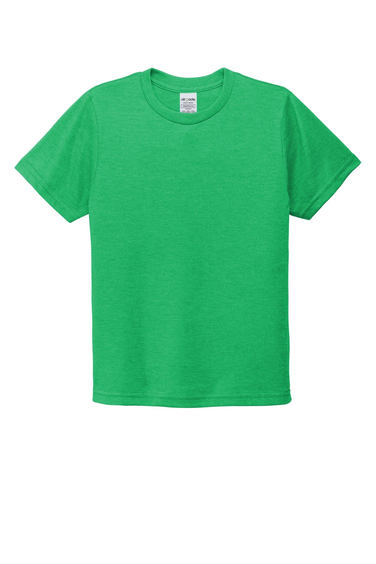 Allmade  Youth Tri-Blend Tee - Enviro Green