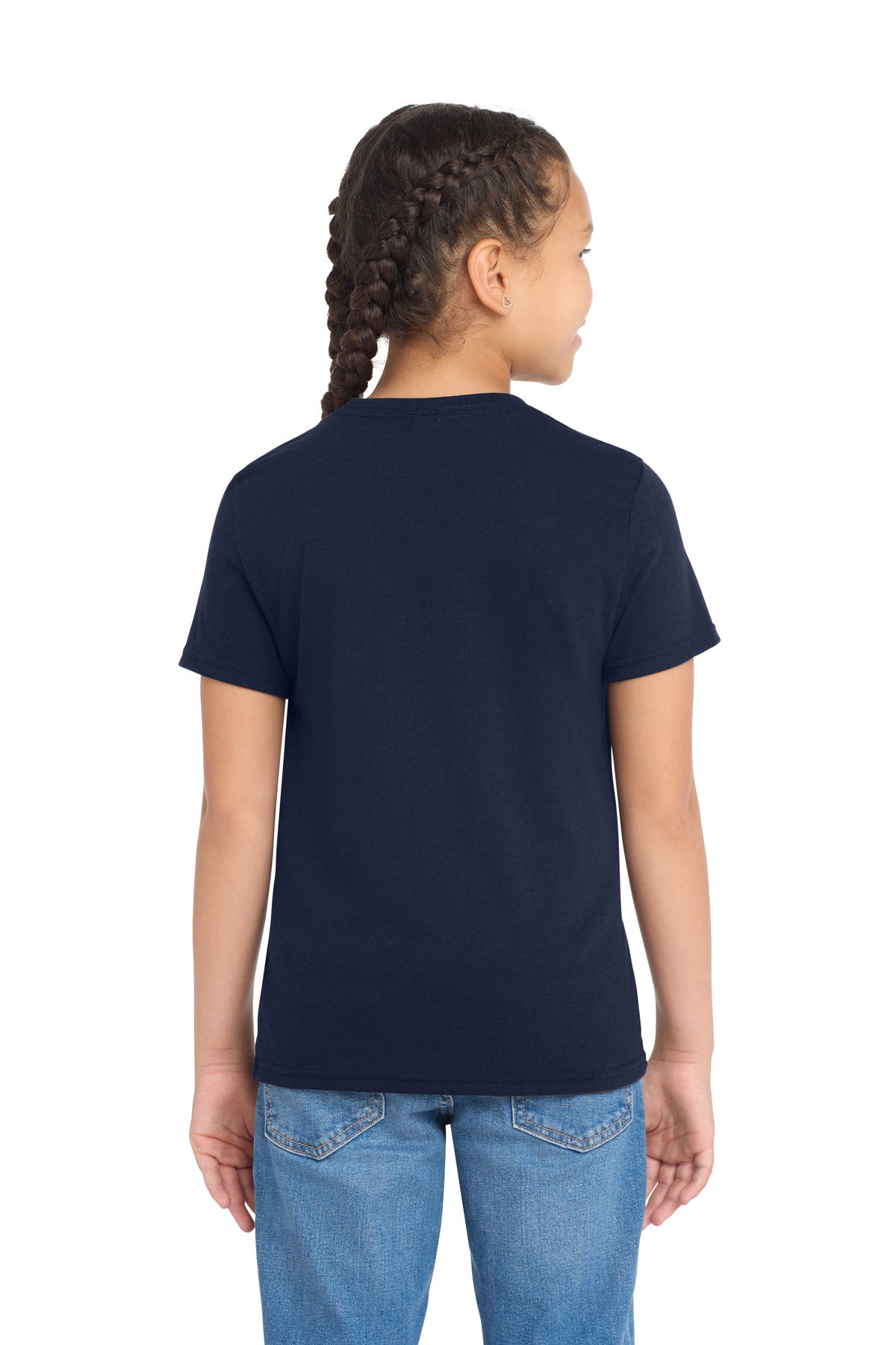Allmade  Youth Tri-Blend Tee - Night Sky Navy
